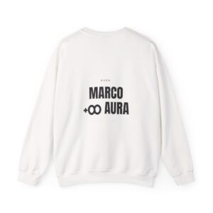 AURA — 'MARCO +∞ AURA' · Felpa Girocollo