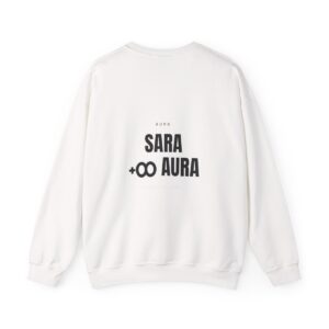 AURA — 'SARA +∞ AURA' · Felpa Girocollo