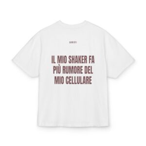BARISTI — ‘IL MIO SHAKER FA PIÙ RUMORE DEL MIO CELLULARE’ · Oversize