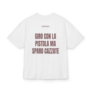 CARABINIERE — ‘GIRO CON LA PISTOLA MA SPARO CAZZATE’ · Oversize