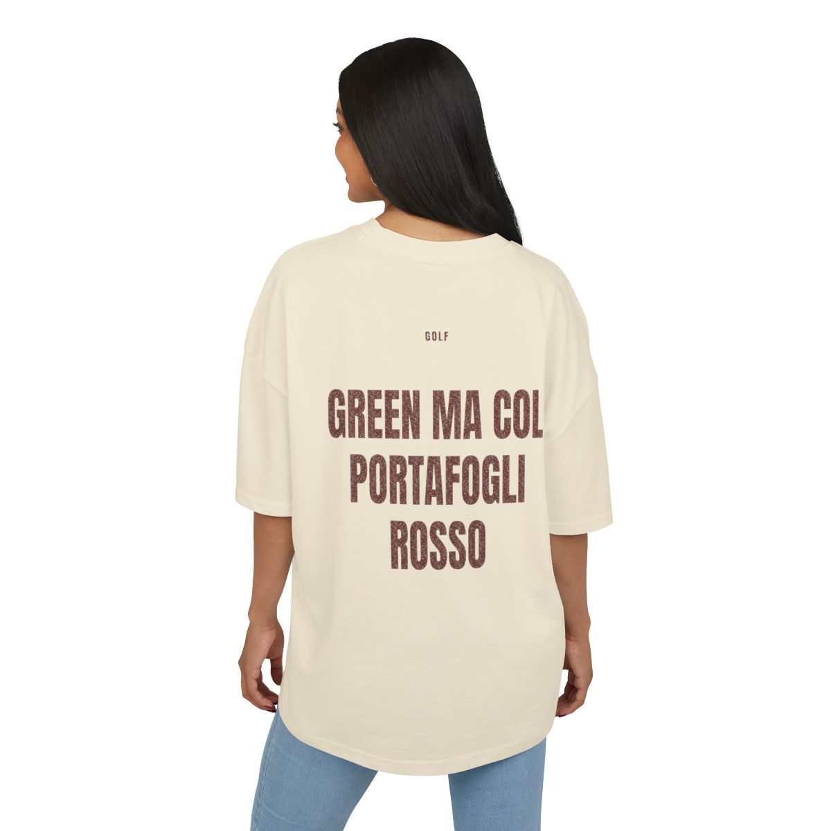 GOLF — ‘GREEN MA COL PORTAFOGLI ROSSO’ · Oversize - immagine 6