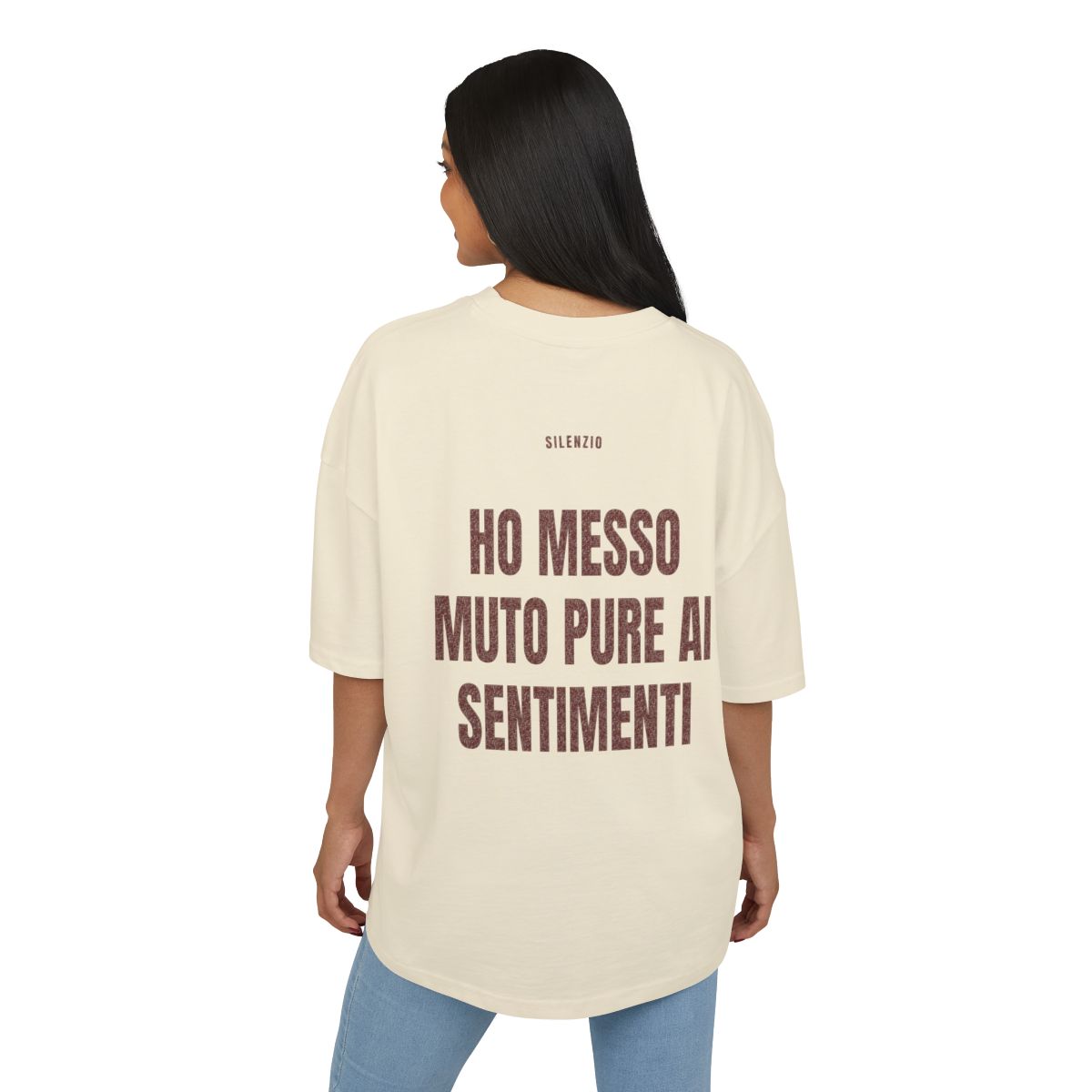 SILENZIO — ‘HO MESSO MUTO PURE AI SENTIMENTI’ · Oversize - immagine 6