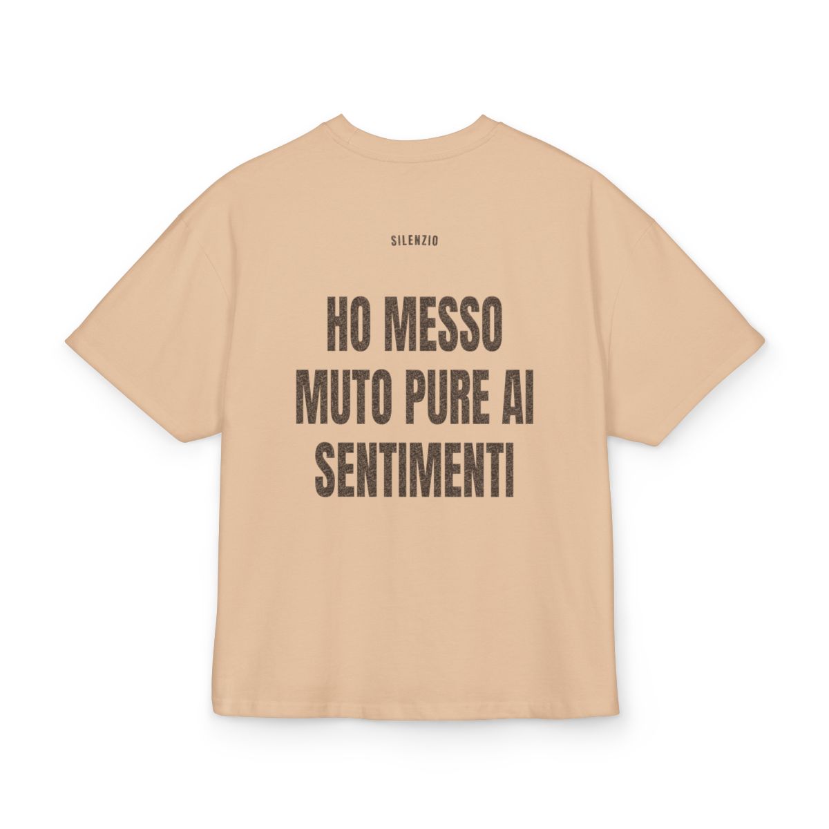 SILENZIO — ‘HO MESSO MUTO PURE AI SENTIMENTI’ · Oversize - immagine 7