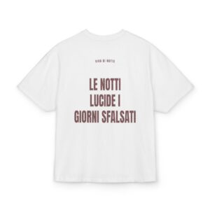 VIVO DI NOTTE — ‘LE NOTTI LUCIDE I GIORNI SFALSATI’ · Oversize