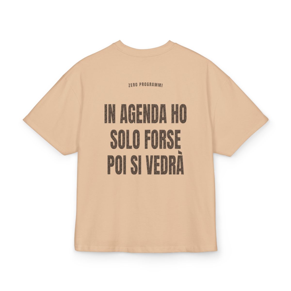 ZERO PROGRAMMI — ‘IN AGENDA HO SOLO FORSE POI SI VEDRÀ’ · Oversize - immagine 7
