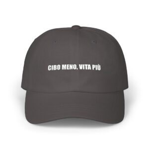 DIETA — 'CIBO MENO, VITA PIÙ' · Dad Cap