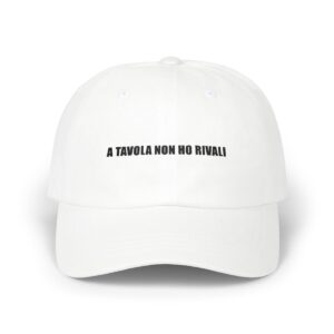 FAME — 'A TAVOLA NON HO RIVALI' · Dad Cap Nero