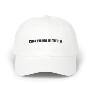 FAME — 'CIBO PRIMA DI TUTTO' · Dad Cap Nero