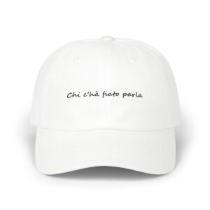 FILOSOFIA — 'CHI C'HÀ FIATO PARLA' · Corsivo