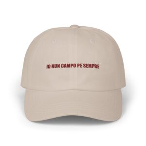 FILOSOFIA — 'IO NUN CAMPO PE SEMPRE' · Dad Cap