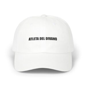 PROFESSIONISTA DEL NULLA — 'ATLETA DEL DIVANO' · Dad Cap Nero