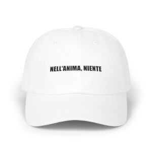 PROFESSIONISTA DEL NULLA — 'NELL'ANIMA, NIENTE' · Dad Cap Nero