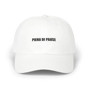 PROFESSIONISTA DEL NULLA — 'PIENA DI PAUSE' · Dad Cap Nero
