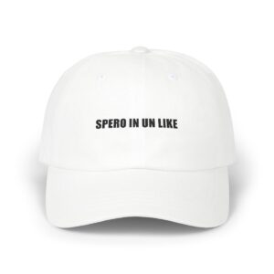 SOCIAL — 'SPERO IN UN LIKE' · Dad Cap Nero