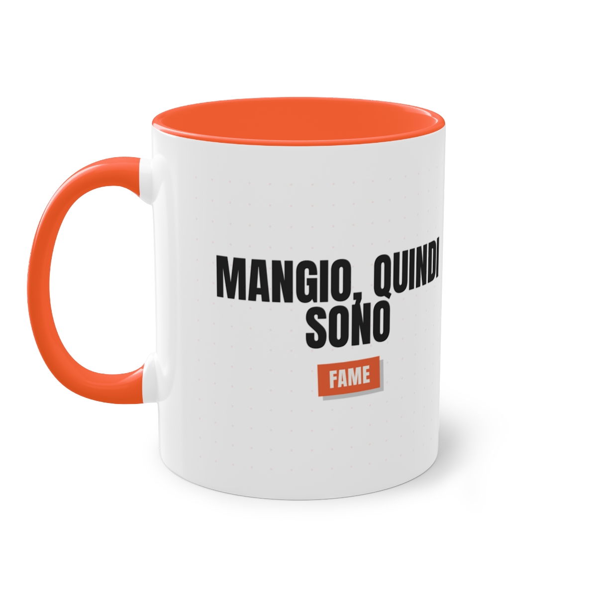 FAME — 'MANGIO, QUINDI SONO' · Tazza Two-Tone - immagine 5
