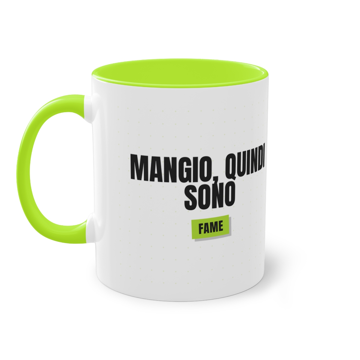 FAME — 'MANGIO, QUINDI SONO' · Tazza Two-Tone - immagine 8