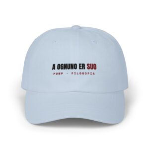 FILOSOFIA — 'A OGNUNO ER SUO' · Dad Cap