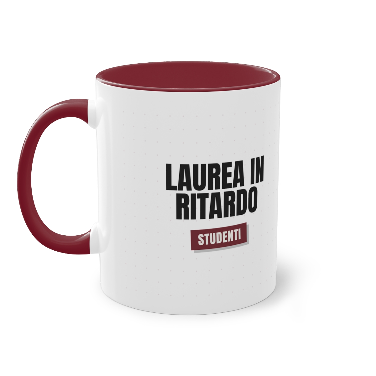 STUDENTI — 'LAUREA IN RITARDO' · Tazza Two-Tone - immagine 3