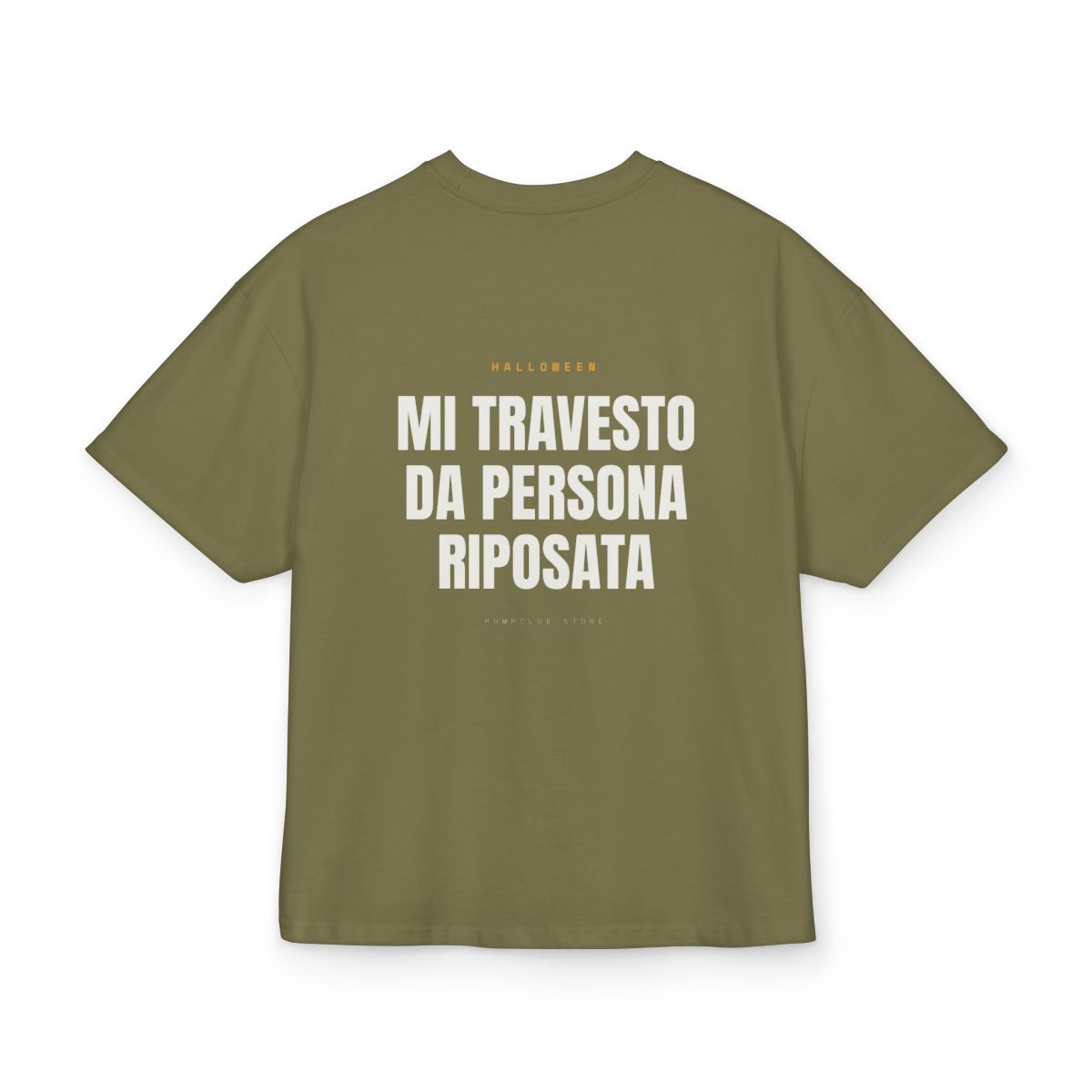 HALLOWEEN — 'MI TRAVESTO DA PERSONA RIPOSATA' · Oversize - immagine 7